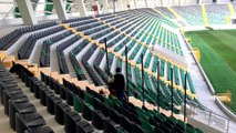 Spor Toto Akhisar Belediye Stadyumunda son rütuşlar 3 Ocak 2018