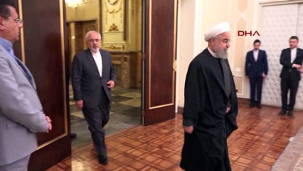 Bakan Çavuşoğlu İran Cumhurbaşkanı Ruhani’yle görüştü