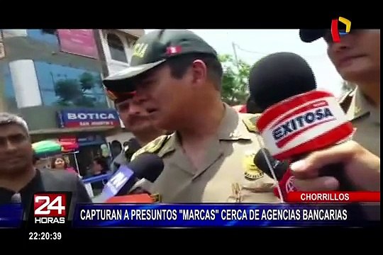Chorrillos: agentes policiales desarticulan banda delictiva