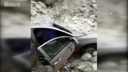 Download Video: Artvin'de ekibe çığ düştü