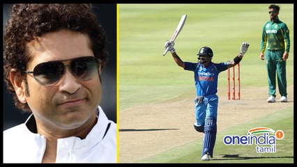 கோஹ்லிக்கு இதே வேலையா போச்சு...பாராட்டிய சச்சின்- வீடியோ