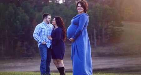 ABD'li Babaanne Torununu Doğurdu