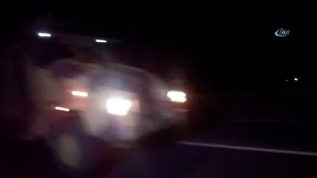 Afrin'e Giden Komandolar, Nurdağı'nda Türk Bayrakları ile Karşılandı