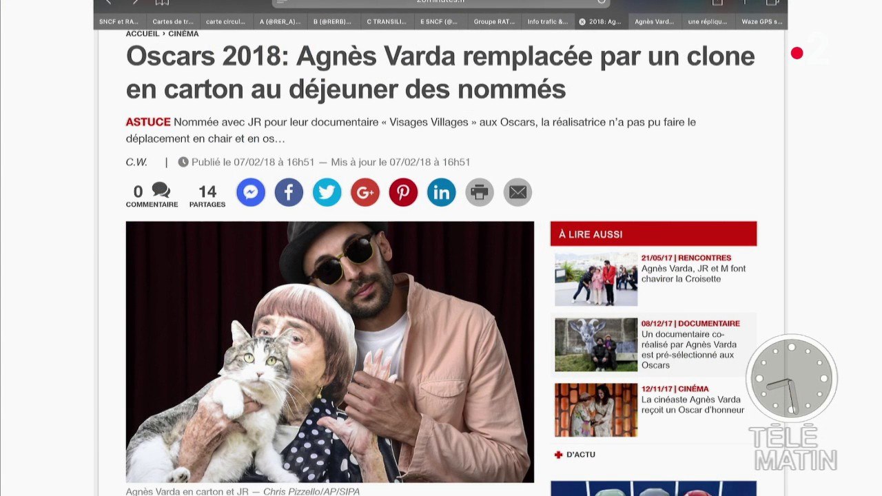 Agnès Varda en carton