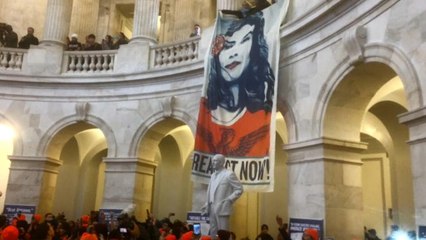 Senate passes US budget but Nancy Pelosi, in record House speech, warns of resistance ahead