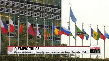 UN Secretary General calls on participating countries to honor Olympic Truce