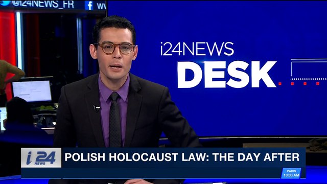 i24NEWS DESK | Polish Holocaust law: the day after | Thursday, February 8th 2018