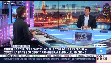 Le duel de l'éco: La Cour des comptes a-t-elle tort de ne pas croire à la baisse du déficit promise par Emmanuel Macron ? - 07/02