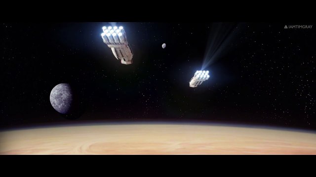 Star Wars The Force Awakens - Original opening scene