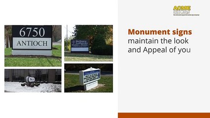 Why Monument Signs for Business in Kansas City