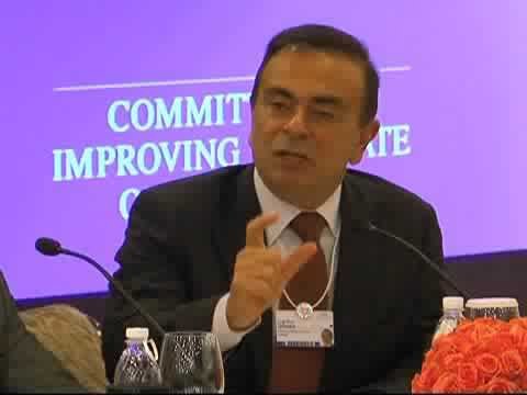 WEF India 2009: Carlos Ghosn on India's Resilience