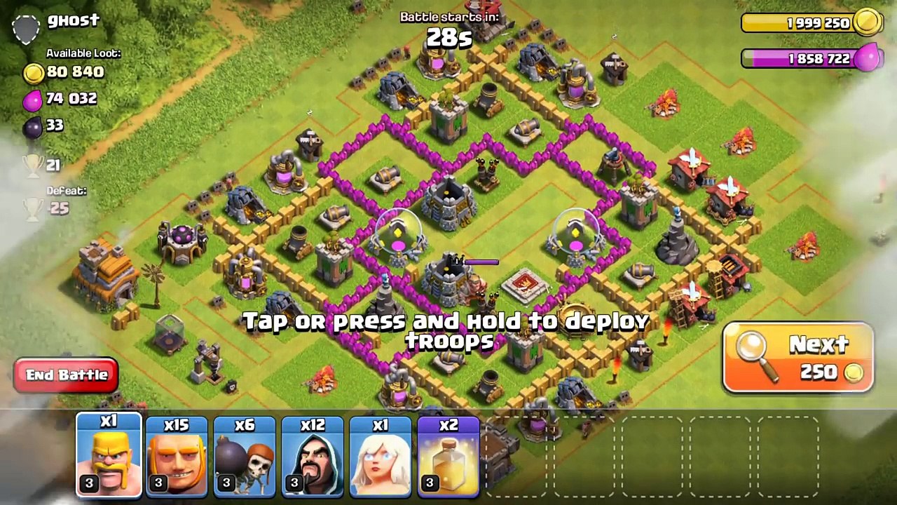 Clash of Clans | BEST ARMY COMP!? | Town Hall 6 Army Composition