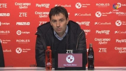 Entrenador del Leganés: el equipo dolido, pero orgulloso