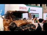 बिहार में ट्रक की टक्कर