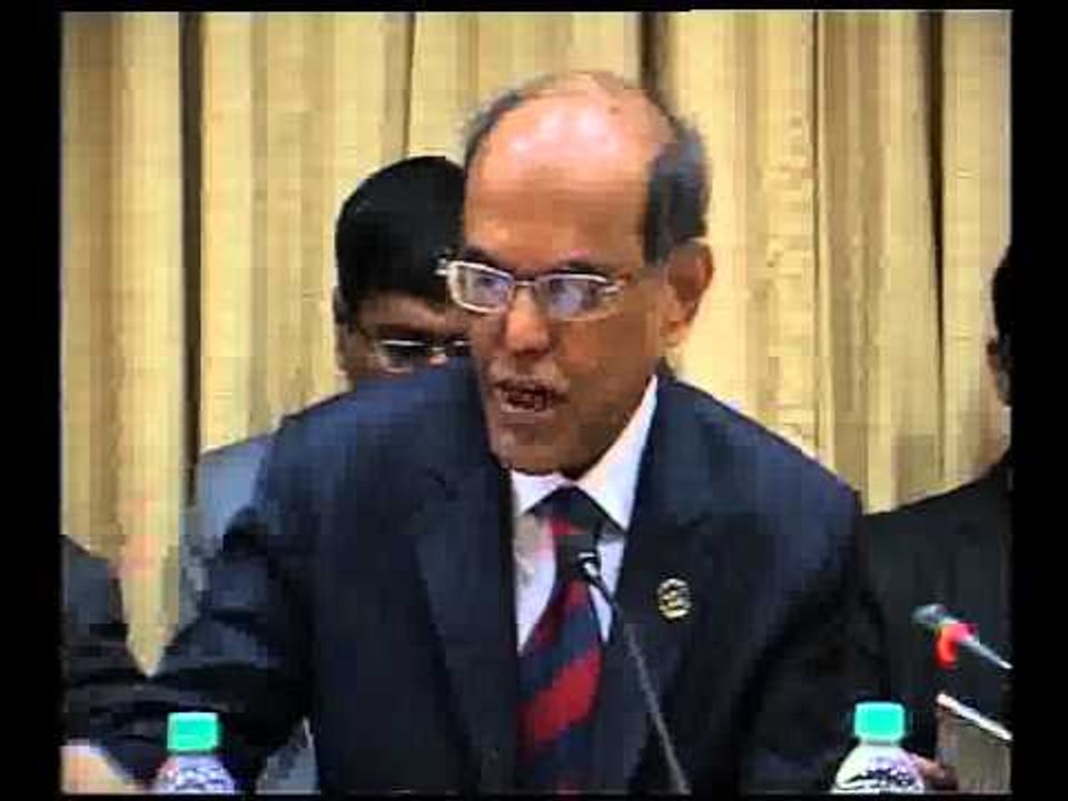 Subbarao speaks