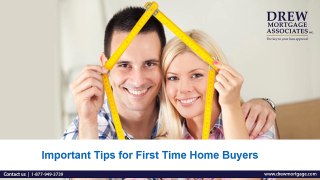 Important Tips for First Time Home Buyers in MA