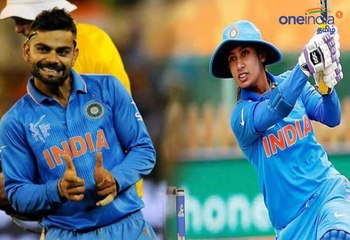 ஒரு பக்கம் கோஹ்லி மறுபக்கம் மித்தாலி தென் ஆப்ரிக்காவை வச்சு செய்யும் இந்தியா- வீடியோ