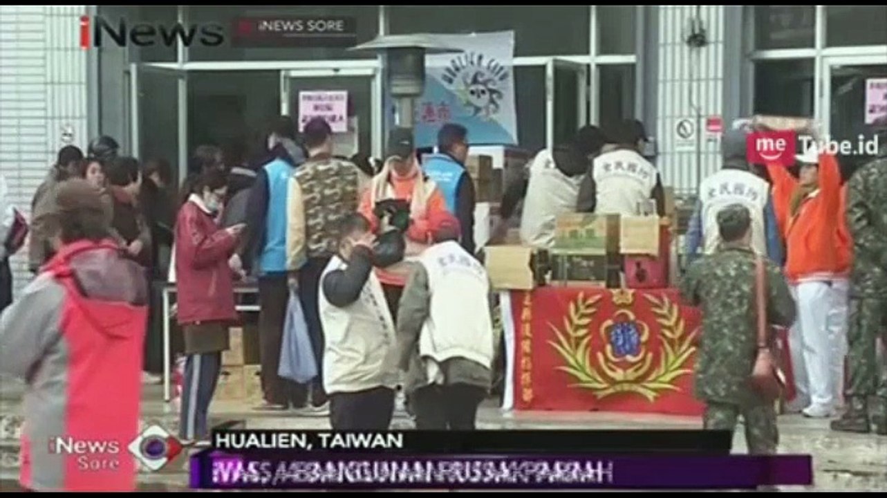 Gempa Guncang Taiwan, 9 Orang Tewas dan 260 Orang Terluka