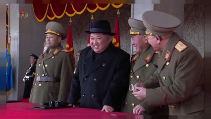 North Korea shows off its military might ahead of Olympic Games