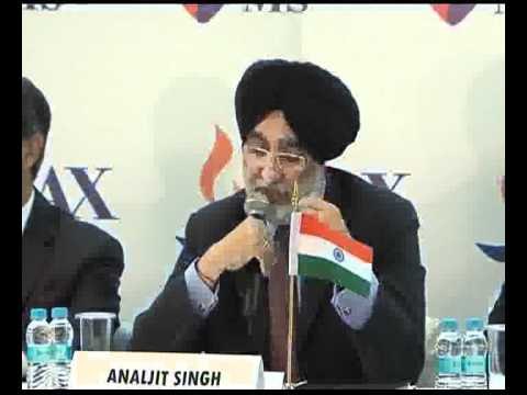 Interview: Chairman, Max India: Analjit Singh
