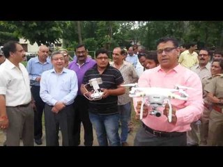 use of  drone of forest department first time