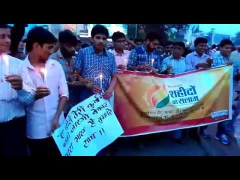 Patna Hindustan Team gave tribute to Uri Attack Martyrs