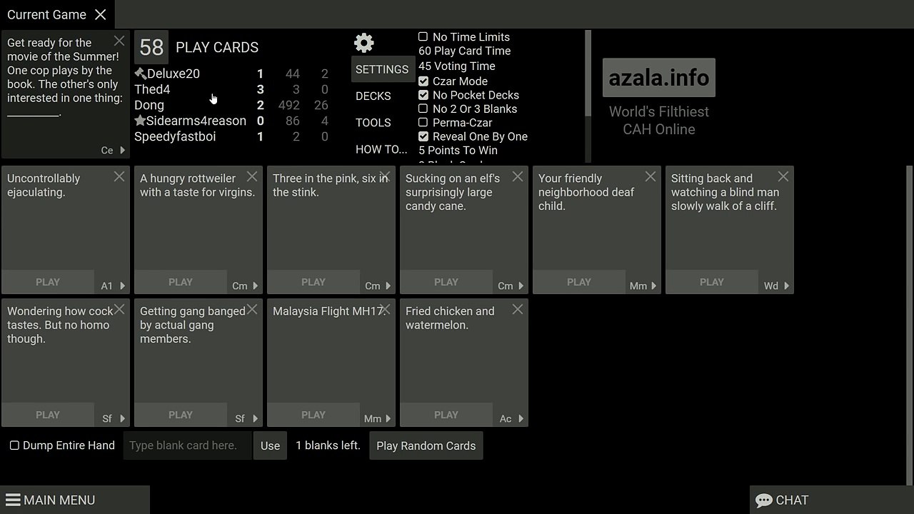 Yeetyeeetyeeeeet Cards Against Humanity With The Crew Video Dailymotion