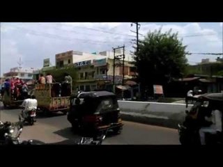 Ganpati Visharjan with enthusiasm in Aligarh