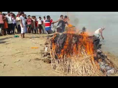 Last journey of martyr Raj Kishore died in Uri Attack