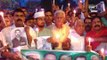 candle march of youth rjd in remembrance of martyrs