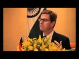 Interaction: German foreign minister Guido Westerwelle