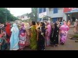 Giridih police station to protest the arrest of women hoop