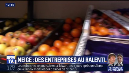 Neige: des entreprises au ralenti
