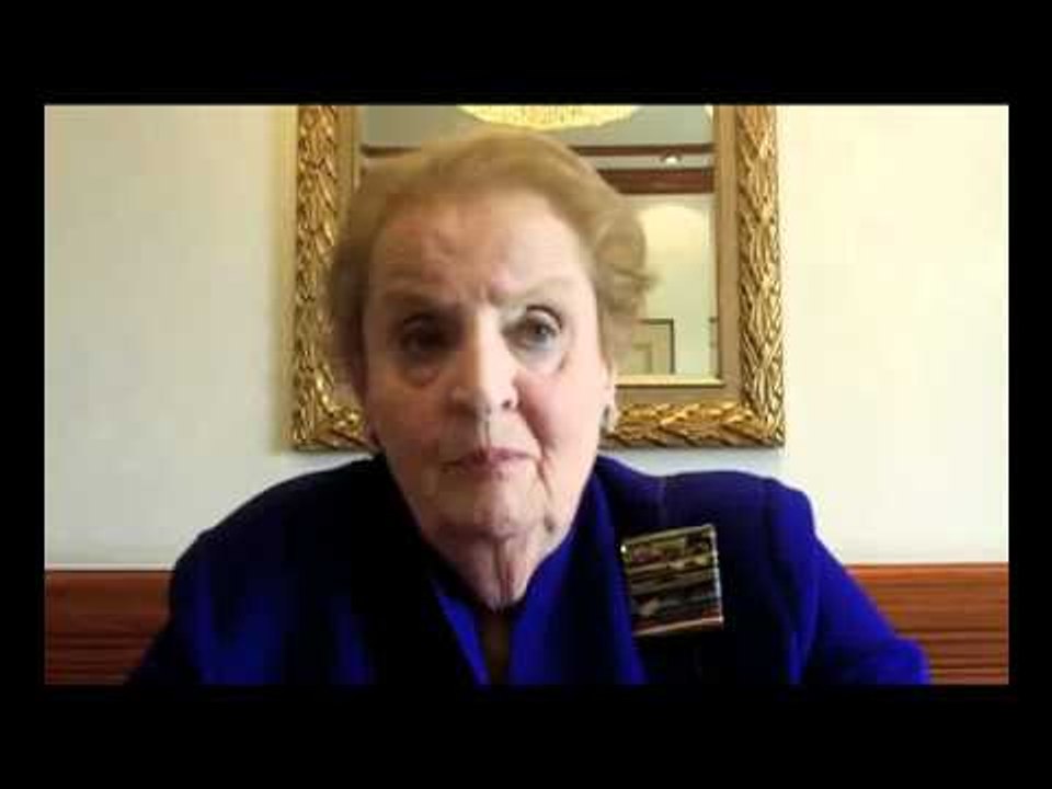Interview: Former US Secretary of State: Madeline Albright