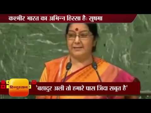 sushma swaraj reply pak pm nawaz sharif swaraj in unga