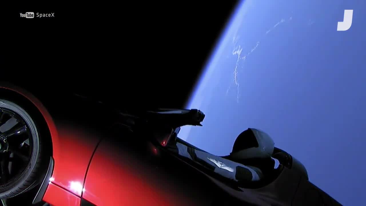 Elon Musk Actually Shot A Tesla Roadster Into Outer Space