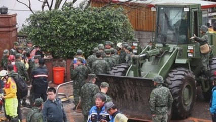 Rescatan a la mayoría de los desaparecidos tras el terremoto de Taiwán