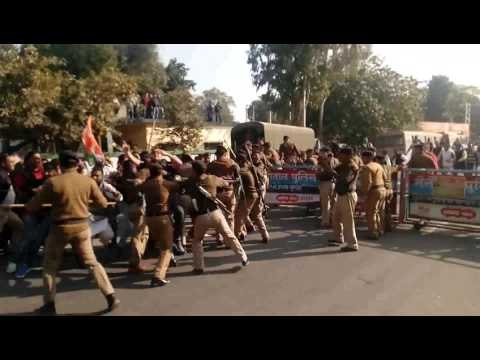 Police arrested several congressmen with Sumit Hridayesh