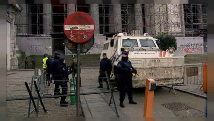 Salah Abdeslam trial: hearing resumes in Brussels without him