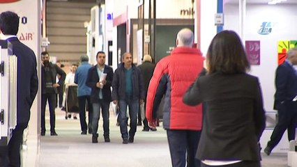 ISK-SODEX İklimlendirme fuarına yoğun ilgi