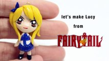 Fairy Tail Lucy Heartfilia Polymer Clay Tutorial