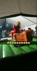 Hairy Ride on a Mechanical Bull