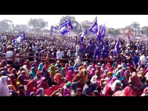 BSP Chief Mayawati Rally in Meerut of Uttar Pradesh