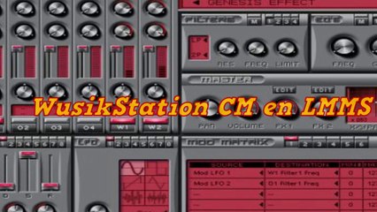 WusikStationCM en LMMS