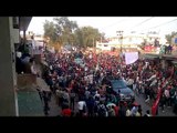 Road Show of Rahul Gandhi and Akhilesh Yadav in Agra