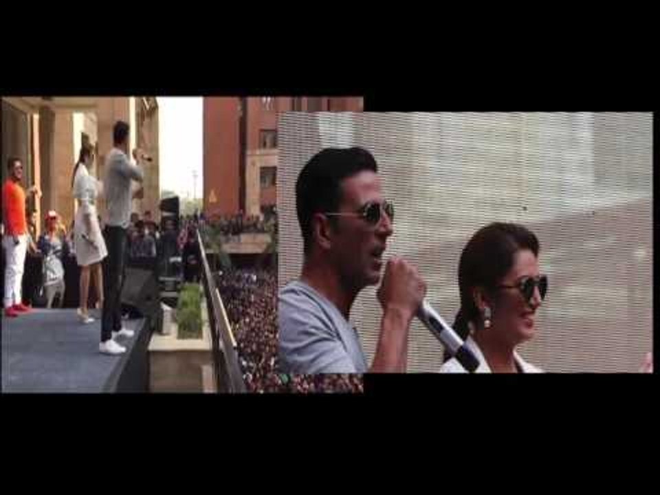 Akshay Kumar in Amity University Noida for Jolly LLB 2 promotion