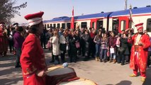 'Doğu Ekspresi' yolcularına mehteranlı karşılama - ERZİNCAN