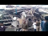 6 storey building collapsed in kanpur