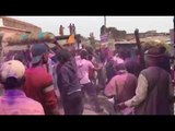 Gorakhpur people playing holi after Yogi Adityanath become CM of UP