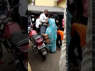 women beats property dealer in dhanbad
